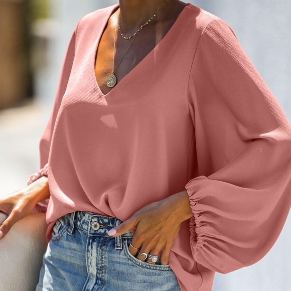 Wanna Be Pink Blouse - Picture 1 of 4